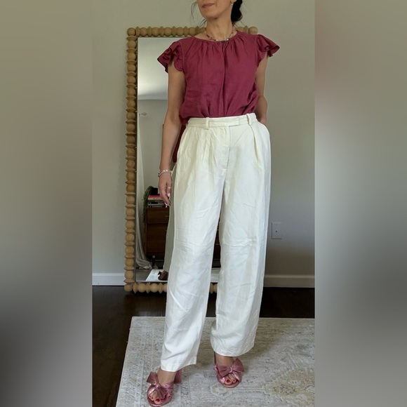 & Other Stories Pants - & other stories Wide Leg Pleated Trouser